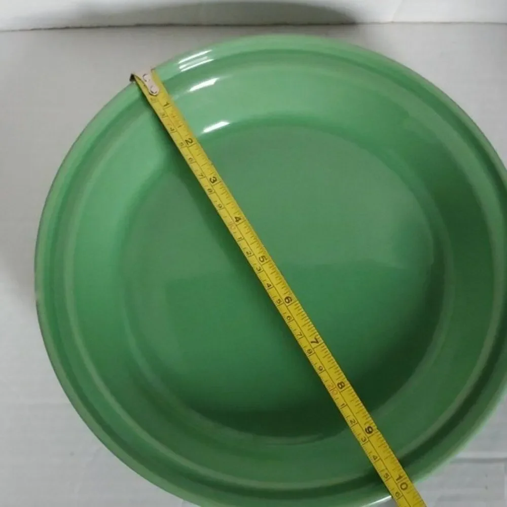 Fiestaware Fiesta Pie Plate Deep Dish Baker Baking Bake Bakeware Meadow CERAMIC